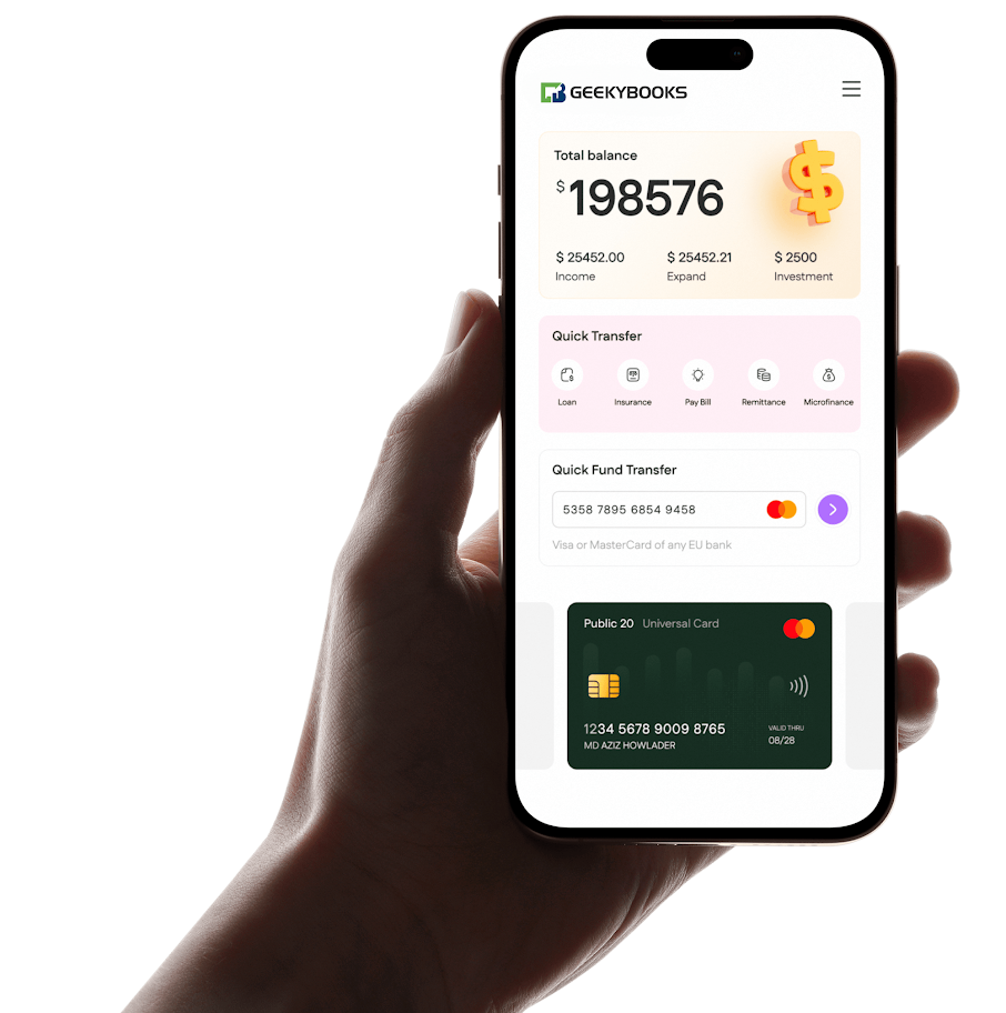 GeekyBooks feature overview illustration